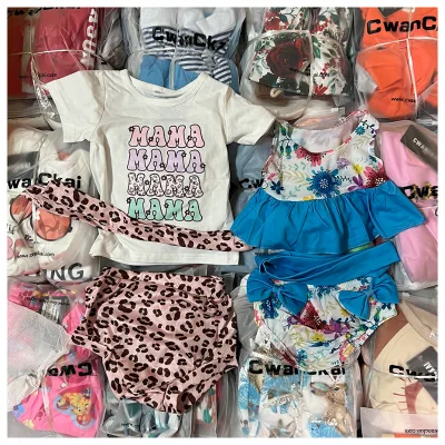 X Wholesale Serg Street Wear Apparel for Children 0~15 Years Old Girls Boys Fujian China