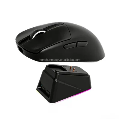 Bluetooth Wireless Mouse Lightweight Three-mode with Charging Base for Gaming