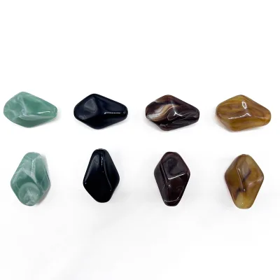Classic Resin Large Plastic Beads with Large Holes Thread Decoration for Bikini Swimsuits & Garments