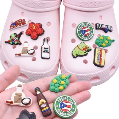 New Accessories Shoe Charms Buckle Set Cartoon Kawaii DIY Charm Gift