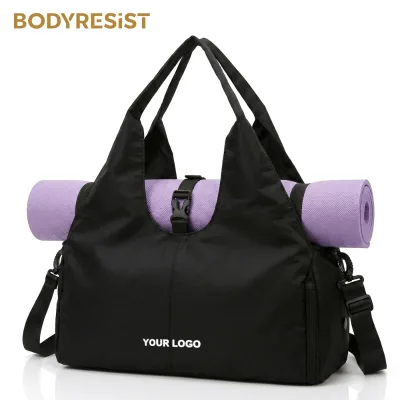 Yoga Mat Bag Large Capacity Waterproof Carrier Lightweight Tote with Side Pocket for Women Men Pilates Travel Workout Gym Office