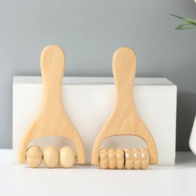 New Design Wooden Therapy Massage Tools Neck Body Facial Massage Tools High Quality Wood Massage Tool