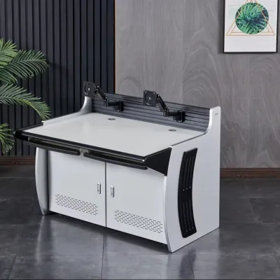 Security Control Room Console 3 Monitor Modular Professional Technical Furniture Supplier