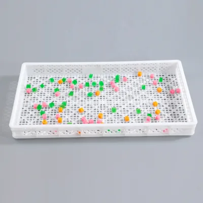 Food Grade Mesh Stackable Fruit apple / Lemon / mango / Hemp Plastic Drying Tray