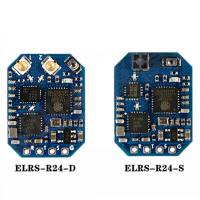 MATEK ELRS-R24-D ELRS-R24-S 2.4GHz ExpressLRS RC Receiver with Coreless Motor Plastic Material