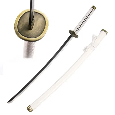 One Piece Roronao Zoro Wado Lchimonji Japanese Katana Sword Replica Toy