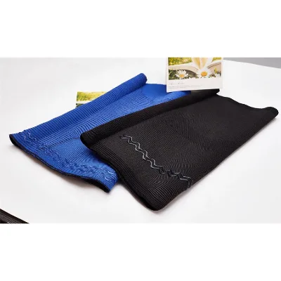 BreathableNylonHead Band Custom Logo Unisex Cable Knitted Cross Yoga Sweat Absorbing Sport Headband