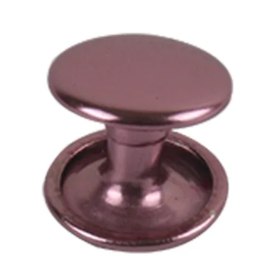 Supply Double Cap Rivets 10*3*8mm Copper Tubular Fasteners Kit for Fabric Purse Shoes Belts Repair