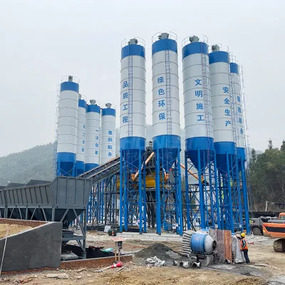 High Performance Concrete Plant Equipment Small 30T Mobile Cement Silo With Best Price