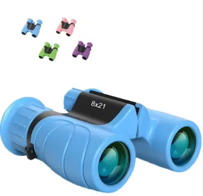 8x21 Bak4 Binoculars - Waterproof FMC for Kids Adults Star Gazing Bird Watching Hunting