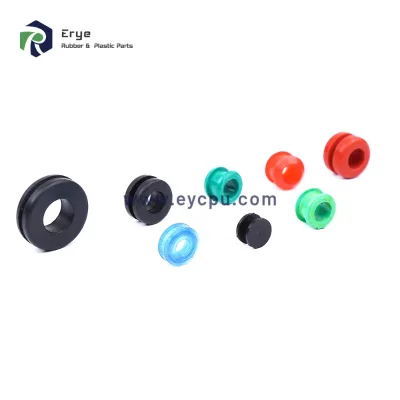 Custom Molded Round Cable Desk Grommet for Wire Cable Management