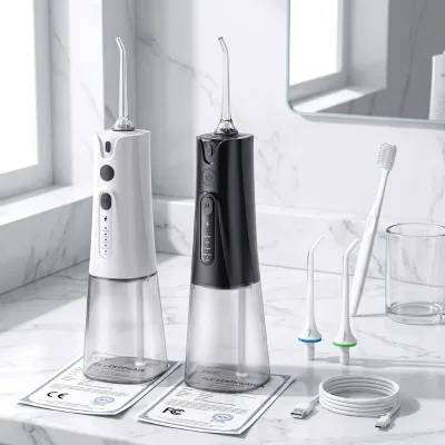 Multi Nozzles Tips Storage Bag Included Global Quality Certification Tested Reliable Cordless Portable Water Flosser Oral