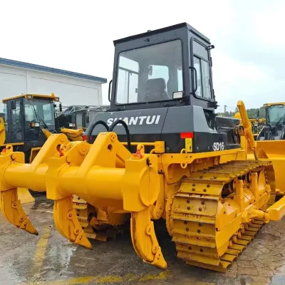 SHANTUI SD16 SD22 Used All-Terrain Bulldozers 17 Tons Capacity Multi-Functional Crawler Core Engine Bearing Gearbox Pump Cheap