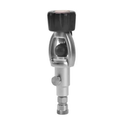Cricket High Pressure Fill Station Suitable for HPA,4500 PSI Rated,Release Pressure,Fill Station Connect with Yoke
