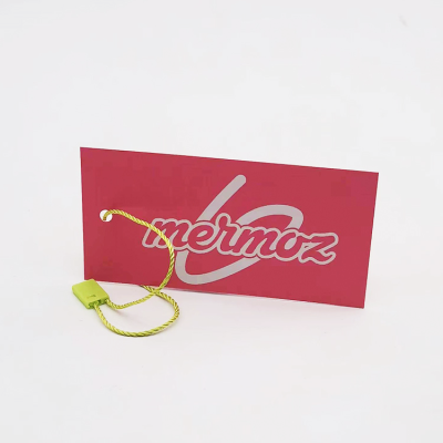 Necklace Tag Logo/Label Clothes Kraft Cardboard Tag Brand Tags for Bags