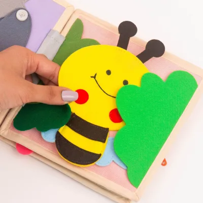 Board Felt Bendable Sensory Custom Child Children's Education Toys Waterproof Hot Drawing Polyester Soft Educational Toy