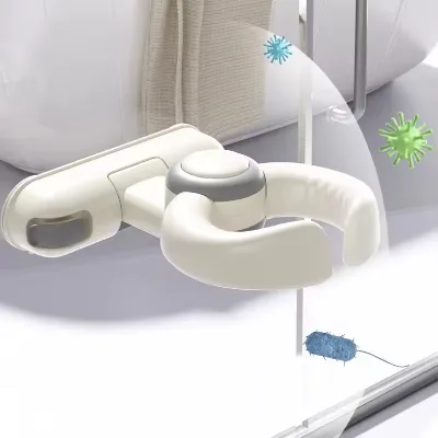 Plastic Children's Baby Bath Rack with Safety Handles Easy-to-Store Space-Saving Bath Time