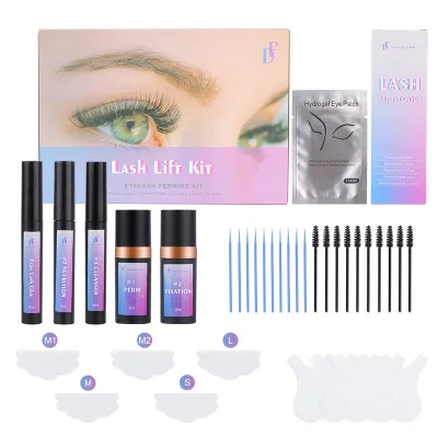 Free Sample Private Label Professional 2-in-1 Brow Lift Lash Lift Eyebrow Eyelash Lash Perm Upgraded Lash Lift Kits