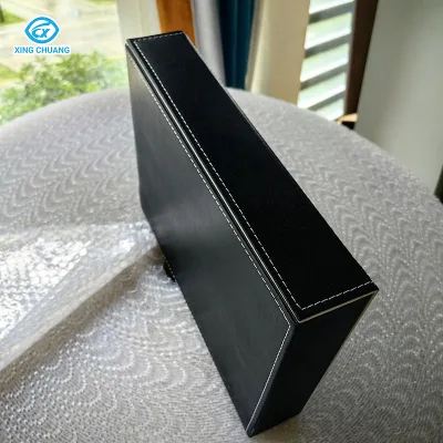 High Quality  8 Slots Glasses Display case Sunglasses Cases Package Custom logo Black Sunglasses Display case