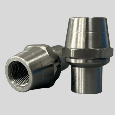 Hex-Bun Series Caracing/OEM High Precision P2 Self-Lubricating Alloy Steel Rod End Bearing Custom Bore Outer Diameter ISO9001