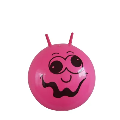 Wholesale Customized 36P Free Kids Bouncy Handle Ball Toy with Handle Jumping Ball
