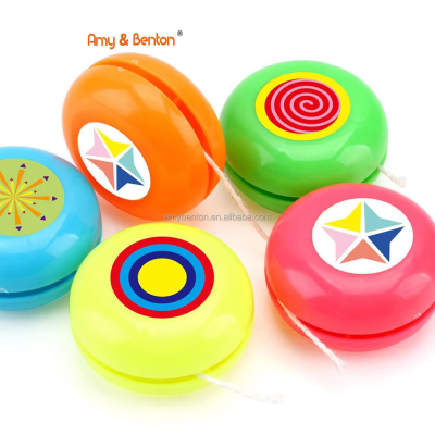 Eco Friendly 3.8 CM Plastic Yoyo Ball Toys YO YO for Kids Customize Promotional Gift Party Favor