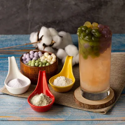 SIGNWIN Jakim Halal Certified 12 Months Shelf Life Bag of boba pearls halal for Boba Tea Shop