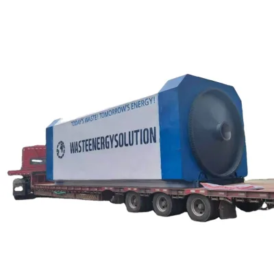 15Tons with Hydraulic Feeding Heavy Fuel Oil Cracking Machine to Get diesel