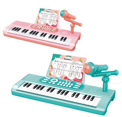 Electronic Organ Toys 3-6 Years Old Scholars Start Multi-function Music Electronic Organ with Microphone Toys