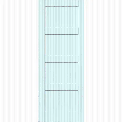 Factory Hot Interior Customizable Modern MDF Shaker Doors