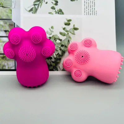 Cat Claw Soft Silicone Face Scrub Cleansing Massager Brush Face Makeup Remover Facial Washing Silicone Face Scrubber