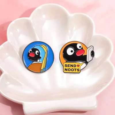 Antique Imitation Style Custom Anime Cartoon Lapel Silk Screen Printed Enamel Pin with Enameling Technique