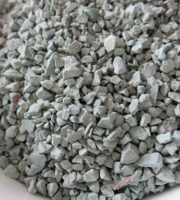 Natural Green Zeolite Stone Water Filter Media High Adsorption Alkaline Mineral for Fish Farming Aquaculture