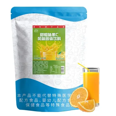 Wholesale Price Bag Packing Orange Flavored Smoothie 1KG High Quality Concentrated Instant Juice Powder
