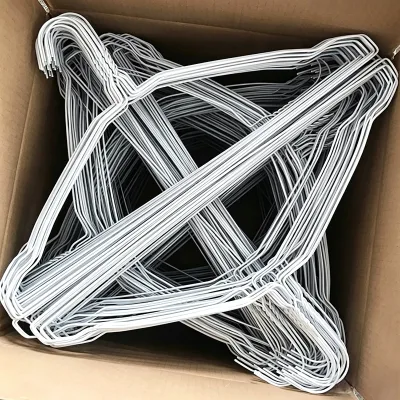 LINDON Wholesale Cleap Metal Dry Cleaning Laundry Iron Wire Hanger for Clothes