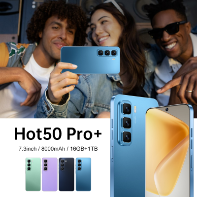 Big Memory Camera 5g 4g High Quality Hot 50+ 7.3 Inch Cheap Gaming Mobile With Dual Sim Cards