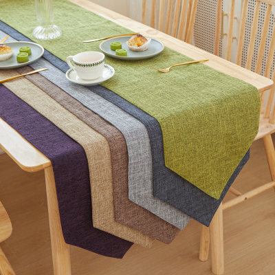 Dining Room Table Runner Table Runners Linen Coffee Table Runner Decoration for Party Wedding Graduation