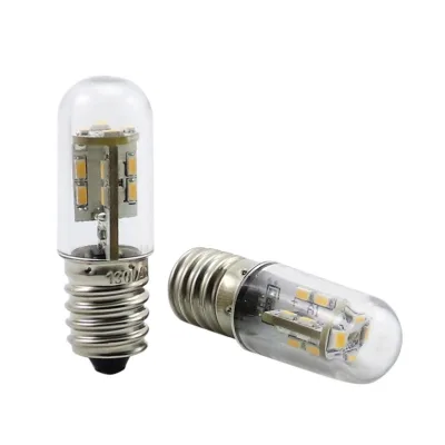 2W E14 LED Bulb Mini Refrigerator Lamp 20W Equvialent Light Bulbs for Cooker Hood 12V 24V 60V 110V 220V