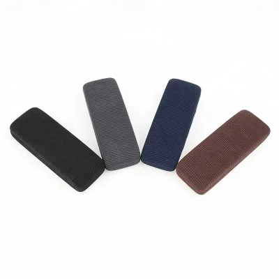 Classical Simple Ribbed Texture Hard Shell Eyeglass Case,Wholesale Classic Design Solid Color Optical Case