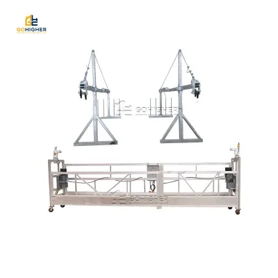 Zlp800 Hot-dip Galvanized Electric Suspension Basket Zlp 800 Wall Cleaning Equipment