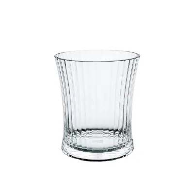 BPA Free 12oz Straight Line LIGHTWEIGHT PLASTIC Tritan Low Ball