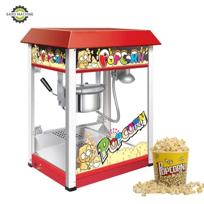 Automatic Caramel Popcorn Machine - Multi-functional Home Theater Popcorn Maker, Suitable for Bakeries and Cinemas