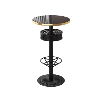 Vintage bar Scatter Table High Table Custom Industrial Wind clear bar