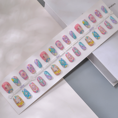 Anime Sakura Nail Art Super Cute Price Cost-effective Color Series Nail Art