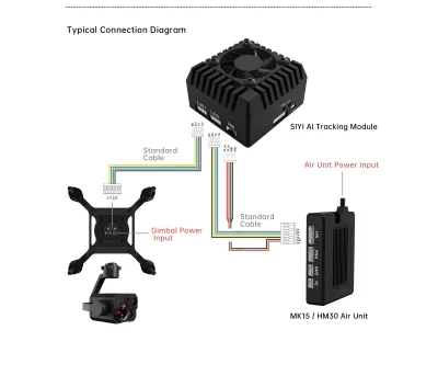 Collaborative Anti-Lost Tracking Gimbal Camera System with Transmission Line Obstacle Made of Durable Plastic