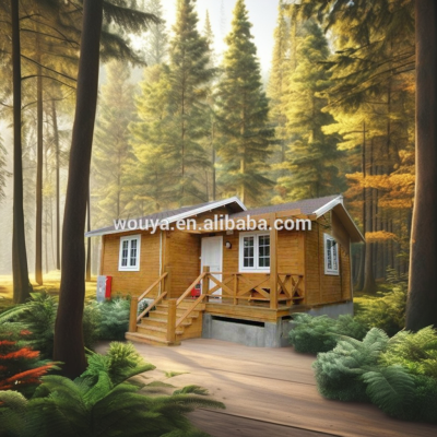 Modern Design High Quality Prefabricated Villa Wooden Accents Wood Home for Bedroom Kitchen Living Room