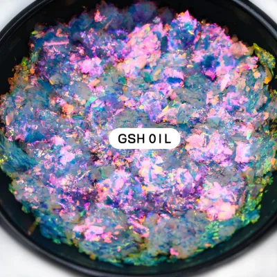 Bulk Chameleon Flakes for Auto Paint Cosmetic Multi Chrome Eye Shadow Pigment Flakes