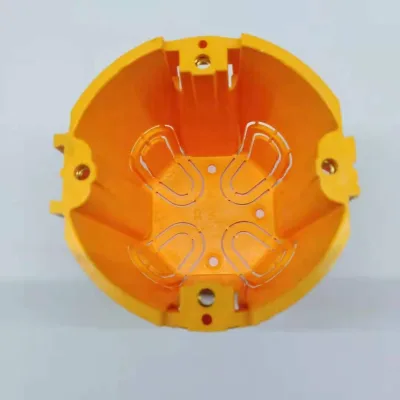 Electrical 86 Switch Socket Accessory PC Material Junction Box with Plain Bottom Box