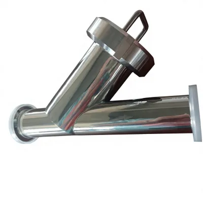 1 and 1.5\" Tri Clamp Wye Strainer Y Type 100 Mesh Stainless Steel Filter Pipe Fittings
