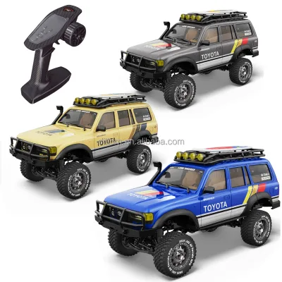 JXC LC80 Authorized 1/12 4CH RC Climbing Truck 2.4G Full Proportion 2-speed LED Light Control RC Rock Crawler Outdoor Climbing